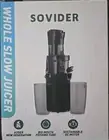 NEW Sovider Masticating Juicer - Wide Chute Cold Press 800ml