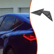Carbon Fiber ABS Rear Quarter Window Louvers Trim For Acura Integra 2023-2024