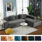 Velvet Stretch Sofa Covers Couch Slipcover Furniture Protector 1/2/3/4 Seater