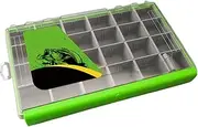 Fishing Tackle Box - Leakproof Angling Lures Storage | Portable Fishing Tackle Box for Lure and Angling Gear Accessories