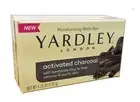 YARDLEY SOAPS 4.25oz ACTIVATED CHARCOAL Skin Moisturizer 1 Bar New FREE Shipping