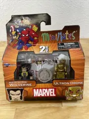 Minimates Marvel Age of Ultron Wolverine & Ultron Drone Toys R Us Exclusive - S3