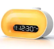 Sunrise Alarm Clock Wake Up Light for Kids Bedroom, Heavy Sleepers Adults,
