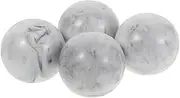 Generic 4pcs Resin Perfume Bottles Caps Round Ball Pump Bottles Stopper Covers For Glass Essential Oils Roller Ball Bottles Cologne Sprayers Supplies