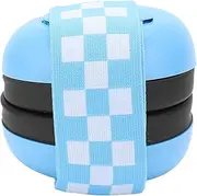 Nutriess Baby Earmuffs Noise Insulation Blue Elastic Headband Hearing Protection Lightweight for Infants