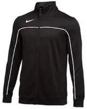 [Nike] Men's Dry Rivalry Full Zip Jacket (Large Black/White)