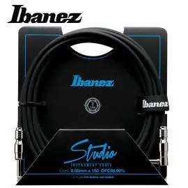 亞洲樂器 Ibanez HF10L 導線、直頭L頭、10呎、PVC、150PCS