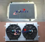 Aluminum Radiator +shroud+ fan for HOLDEN Kingswood HG HT HK HQ HJ HX V8 Chev MT