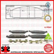 Front Axle Brake Pad Set, Disc Brake Suit FORD USA Taurus 3.7 Flex AWD TAURUS