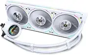 V360 All-in-one Liquid CPU Cooling 360mm AIO Cooler with Customiseable 2.1" LCD Display (Valkyrie White)