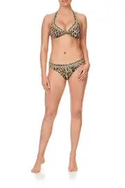 KNOT FRONT HALTER TOP NOMADIC NYMPH