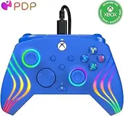 PDP Xbox Afterglow Wave Wired Controller Blue