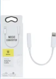 Baseus Audio Converter Apple Connector To 3.5mm