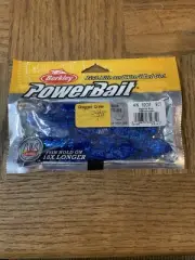 Berkley Powerbait Chigger Craw 4 IN Sapphire Blue-Brand New-SHIPS N 24 HOURS