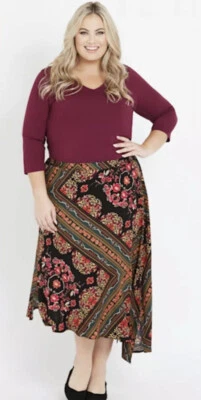 Ladies Autograph Jewel Scarf skirt - Size 16 - BNWT RRP $79.99
