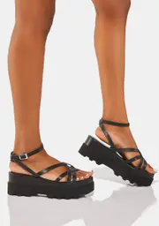 [Altercore] Dolo Platform Sandals