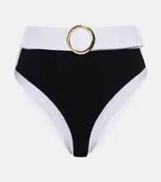 [Alexandra Miro] Alexandra Miro Whitney high-rise bikini bottoms AU 10 black