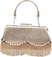 [VANZACK] Luxury Evening Clutch Bag Women's Handbag Stylish Handmade Clutch for Party Prom Wedding and Balls
