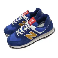 在飛比找ETMall東森購物網優惠-New Balance 休閒鞋 574 男鞋 女鞋 藍 黃 