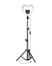 Supersonic Heart-Shaped Selfie Ring Light