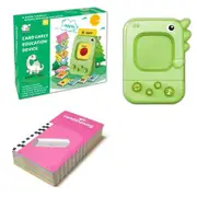 Green Childrens Educational Enlightenment Card Machine Early Education Point Reading Toy English Learning