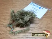UPAVON STRAGGLE CHENILLE CAMO 8MM - NEW FLY TYING MATERIALS