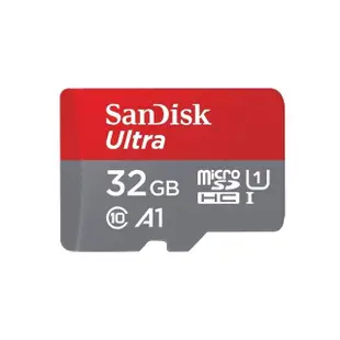 【SanDisk 晟碟】Ultra microSDHC UHS-I A1 32GB 記憶卡