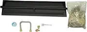 Americangaslos 18"-24" Burner Pan for Gas Fireplace Gas Fireplace Burner Gas fire pits Gas Logs Propane Burner (28 Inch Two Pipe) Patent Applied
