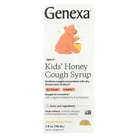 在飛比找iHerb優惠-[iHerb] Genexa 兒童蜂蜜咳嗽糖漿，1 歲以上，