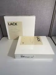 Set Of 2 IKEA Lack Floating Wall Shelf White 30x26 cm 11 3/4 x 10 1/4 New