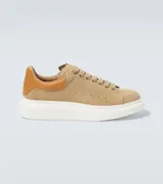 [McQueen] McQueen Oversized suede sneakers AU 6 brown