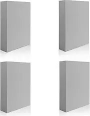 4PCS Large Size Stamping Foam,Reusable Moldable Foam Blocks for Card Making Backgrounds & Card Fronts, Moldable Foam Stamps Plastic Dry Foam Stamp Pad Foam Stamping Foam Block for Handicrafts Projects