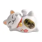 Chinese Feng Shui Solar Powered Fortune Cat Maneki Neko for Good Fortune