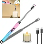 Electric Arc Lighter Candle Lighter USB Rechargeable with 360° Rotating Flexible