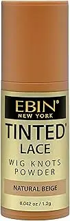 EBIN NEW YORK Tinted Lace Powder - Nautral Beige, 1.2g | Long Lasting Formula Blends Seamlessly with Your Skin Tone