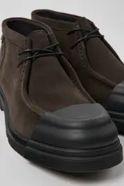 Junction Gray nubuck shoes for men