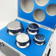 F2 Grade 1kg-5kg Precision Stainless Steel Scale Calibration Weight Kit Set New