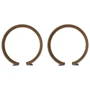 (2) AT142175 Brake Bands Fits John Deere 450C 450D 450E 450G 550 550A 550B