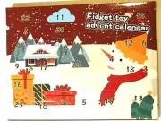 New Christmas Advent Calendar 24 Day Fidget Bubble Pop Toys Free S/H In US!!