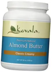 Almond Butter Creamy - Premium Natural, Sandwich Spread, Gluten Free Snacks,