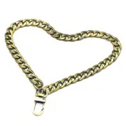 8" DIY Iron Flat Chain - DIY Iron Flat Chain Strap Handbag Chains Bronze