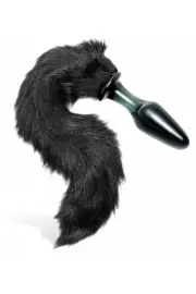 Tailz 4" Long Fox Tail Glass Butt Plug