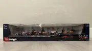 Bburago Oracle Red Bull Racing Formula 1 F1 1:43 Scale Die Cast Metal 6 Cars
