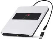 External CD Drive for Mac USB C SuperDrive for Apple, Portable Drive Player f...