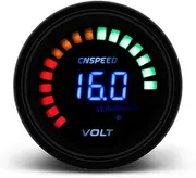 Dual Battery Volt Meter – LED Digital Voltage Monitor Gauge for DC 12V Car, Boat & Marine Use
