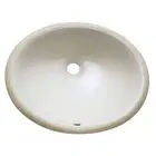Avanity 18-1/10" Undermount Oval Vitreous China Lavatory Vanity Sink in Linen