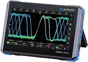 7" IPS Oscilloscope 2Channel 350MH/z 1GSa/s Signal Generator 50MH/z Spectrum Frequency Response Analyzer 60Kpt Memory Depth