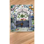 USBORNE 外文童書繪本 翻翻書PEEP INSIDE THE ZOO