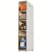 NNETM Maximize Your Bathroom Space with our Waterproof Trolley Storage Rack