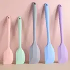 1Pc Silicone Cream Butter Cake Spatula Mixing Batter Scraper Brush Mixer SFG